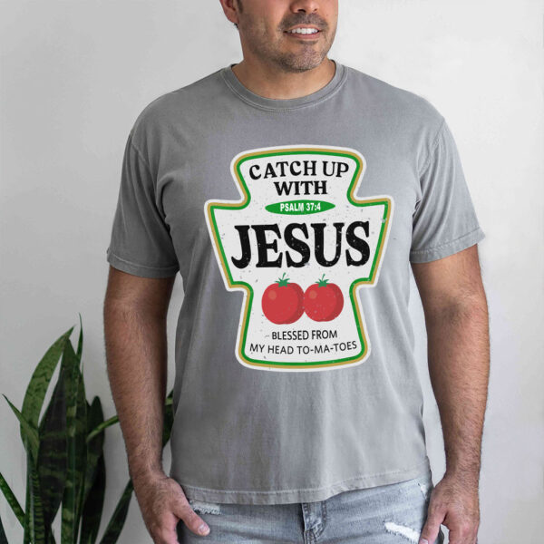 ketchup with jesus t shirt