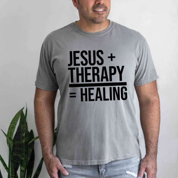 jesus and therapy shirt
