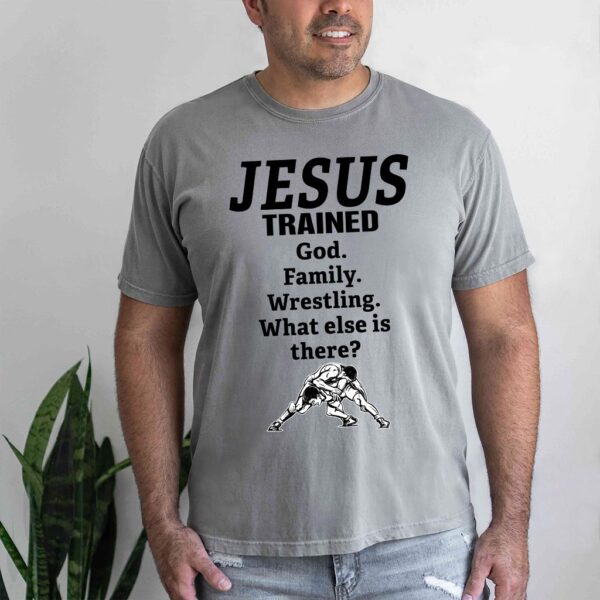 jesus trained t shirt