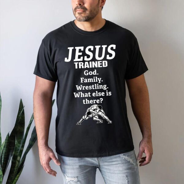 jesus trained t shirt