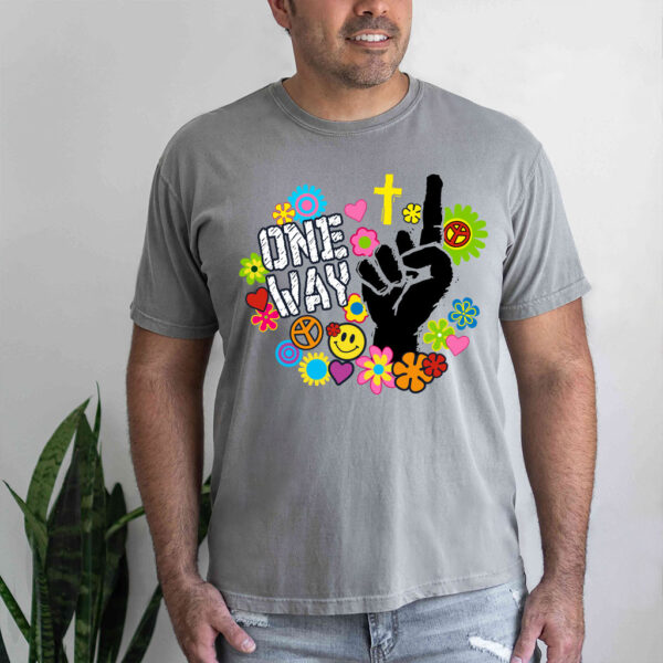one way jesus t shirt