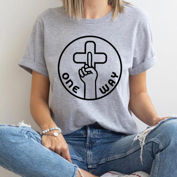one way jesus shirt