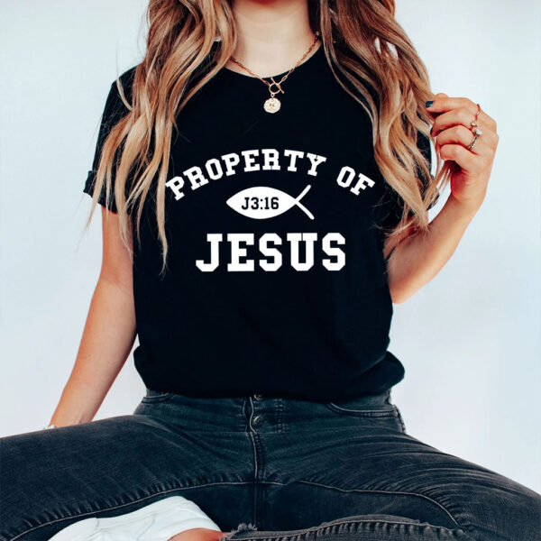 property of jesus t shirt