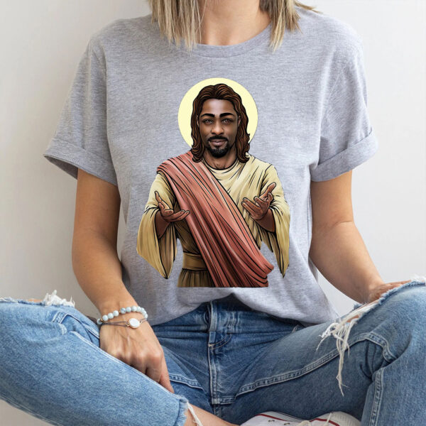 jesus is black t shirt