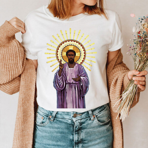 jesus was black t shirt