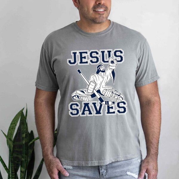 jesus saves shirt hockey