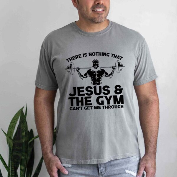 jesus gym shirt