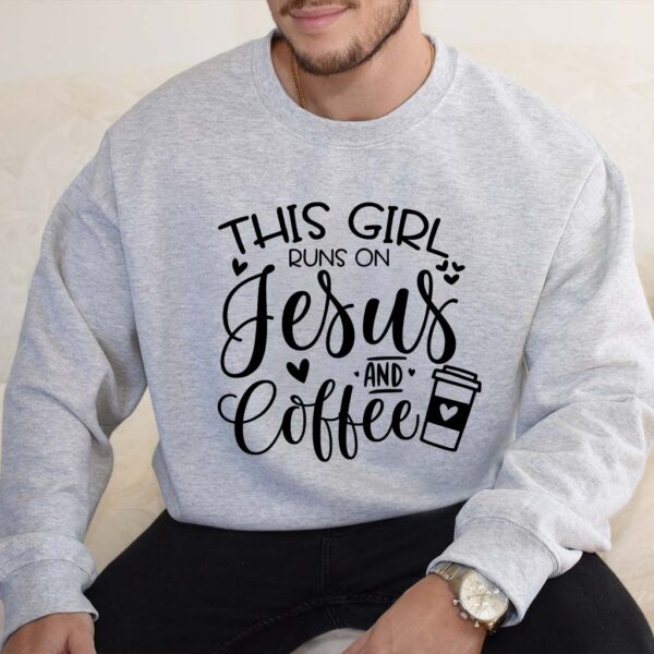 jesus and coffee sweatshirt