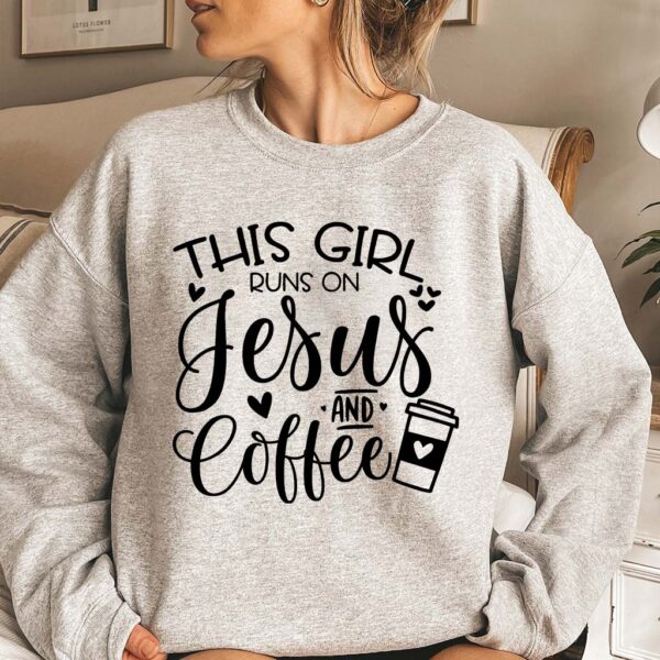 jesus and coffee sweatshirt
