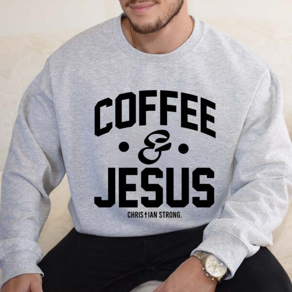 jesus and coffee hoodie