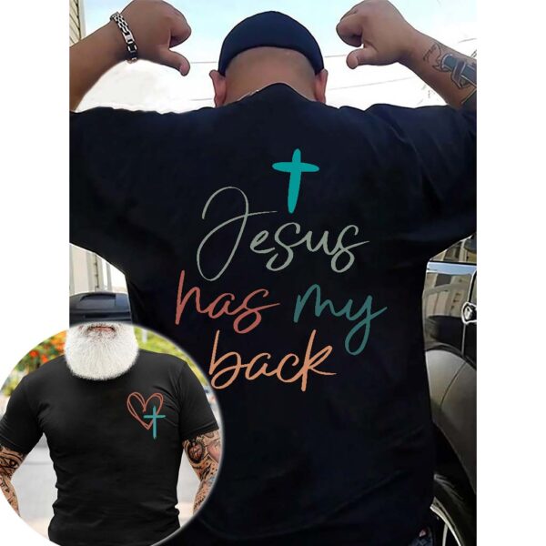 jesus has my back shirt