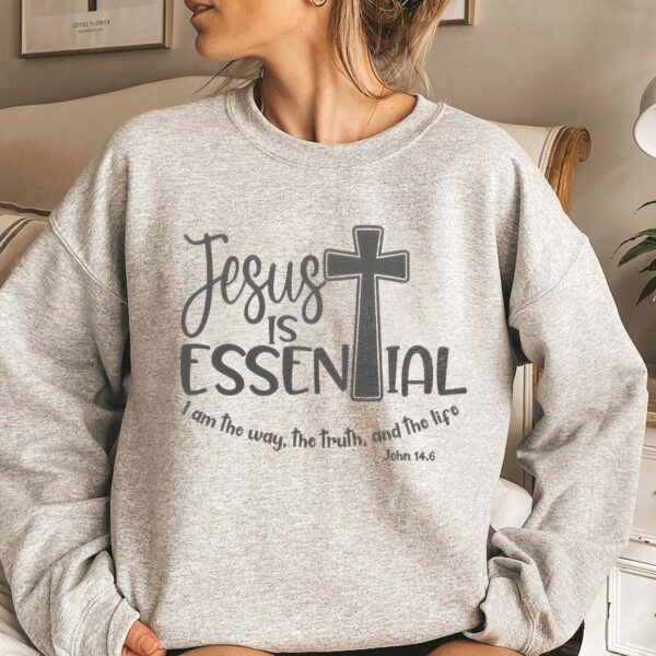 jesus is essential hoodie