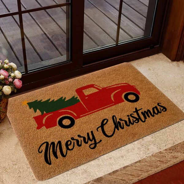 christmas doormat for double doors
