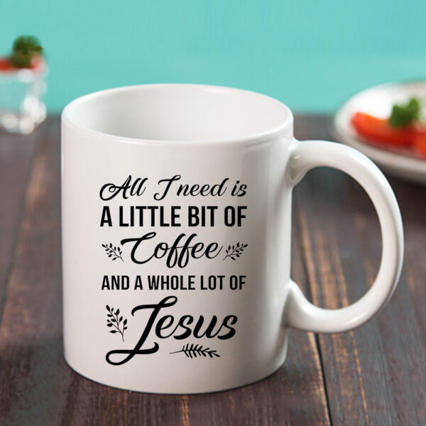 jesus and coffee mug