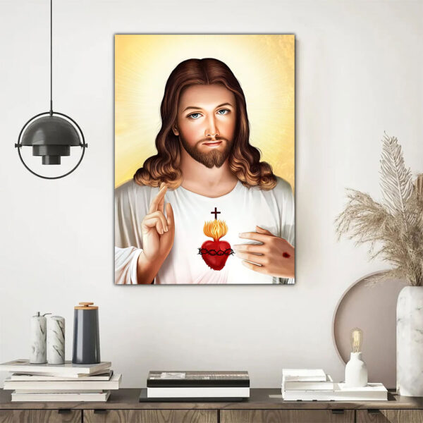 divine mercy jesus christ religious wall art print poster