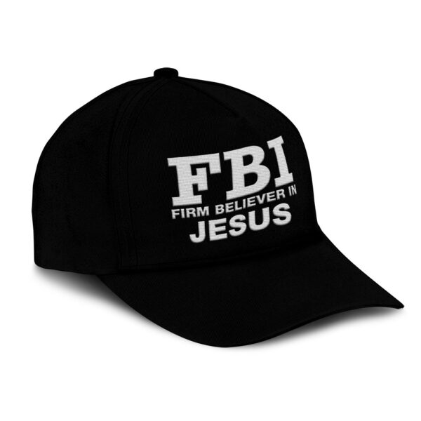 fbi jesus baseball cap