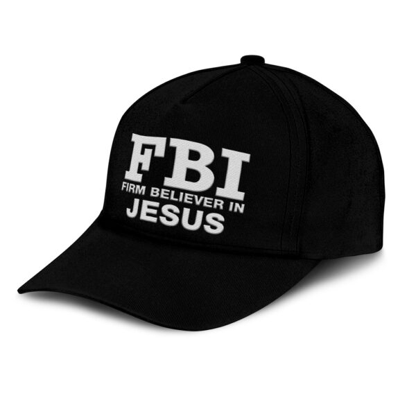 fbi firm believer in jesus hat