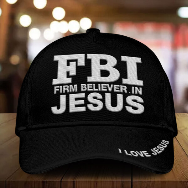 firm believer in jesus hat