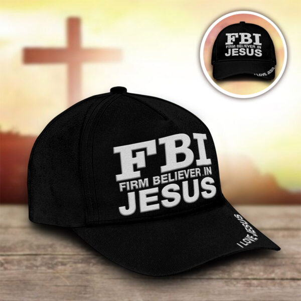 firm believer in jesus cap