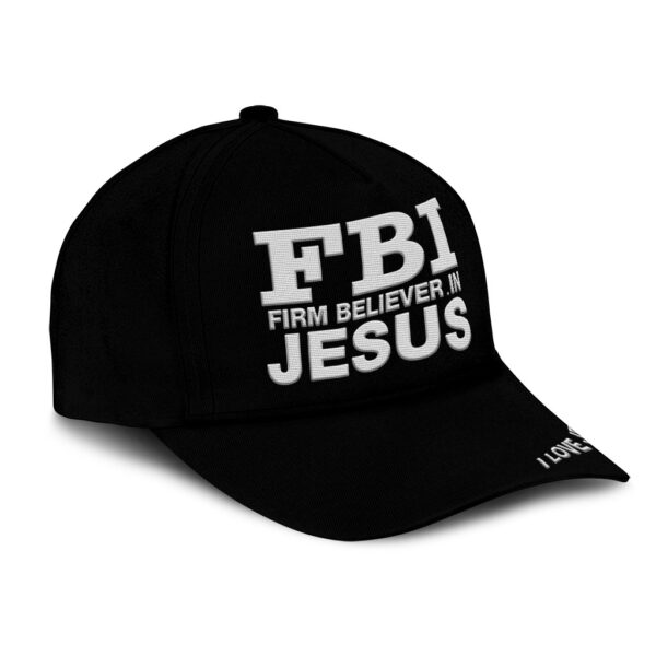 fbi jesus baseball cap
