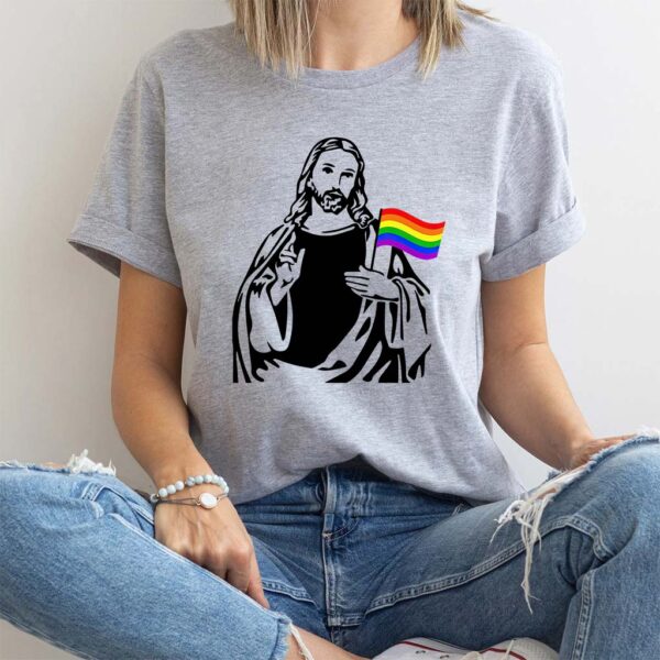 gay jesus t shirt