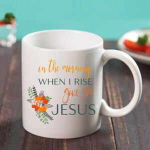 give me jesus mug
