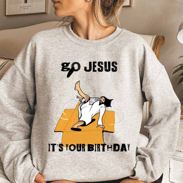 jesus it's my birthday ugly sweater