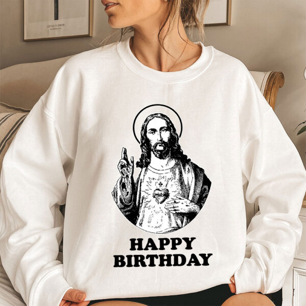 happy birthday jesus sweater love hard