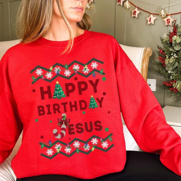 sweater happy birthday jesus