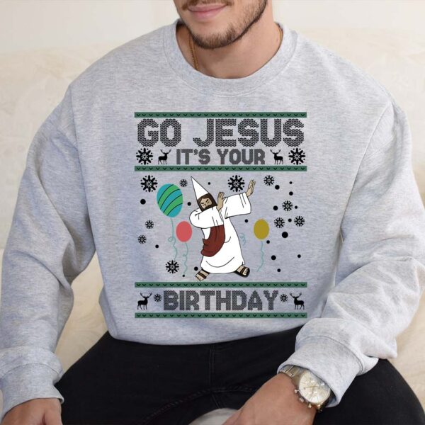 sweater happy birthday jesus
