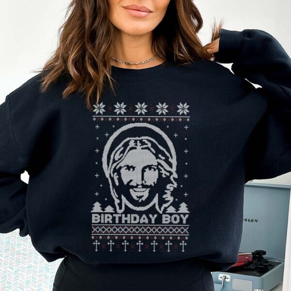 happy birthday jesus sweater