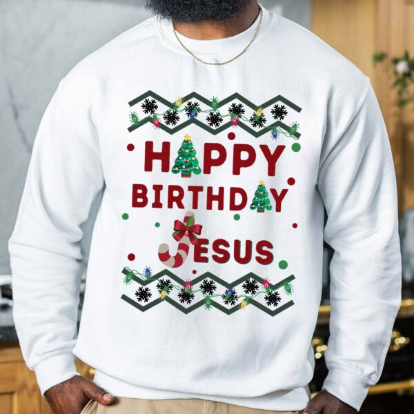 happy birthday jesus sweater