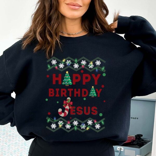 jesus birthday sweater