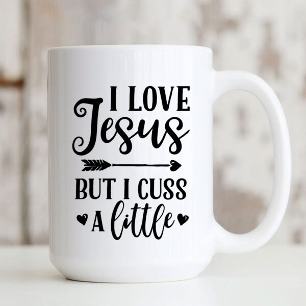 i love jesus mug