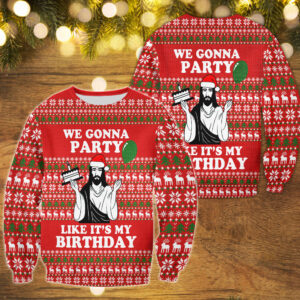 it's my birthday jesus sweater