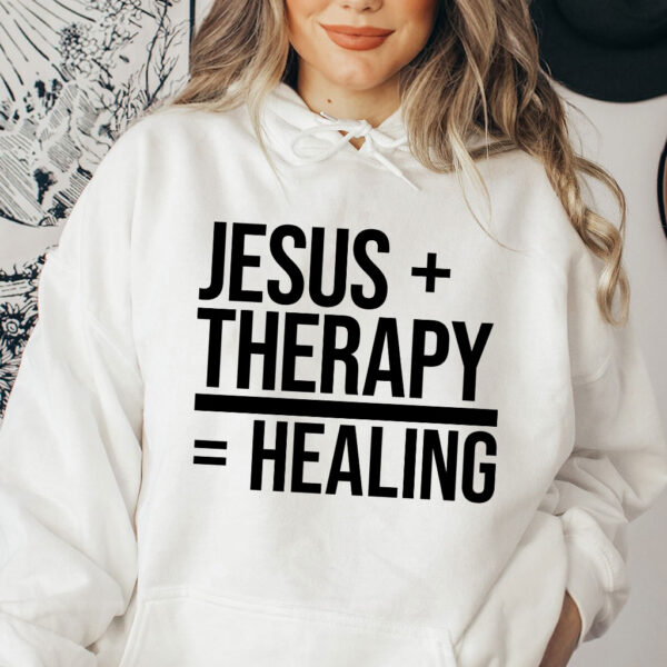 jesus & therapy hoodie