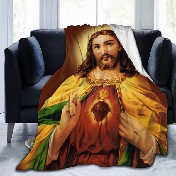 jesus christ blanket