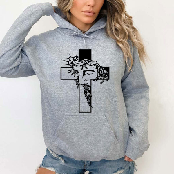 jesus cross hoodie