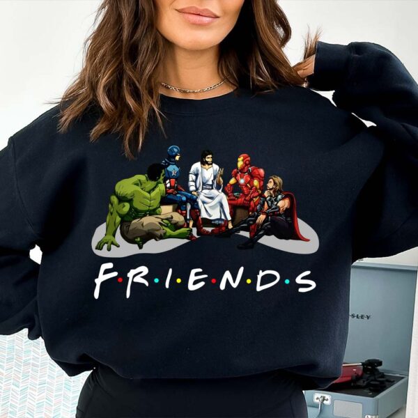 jesus friends sweatshirt