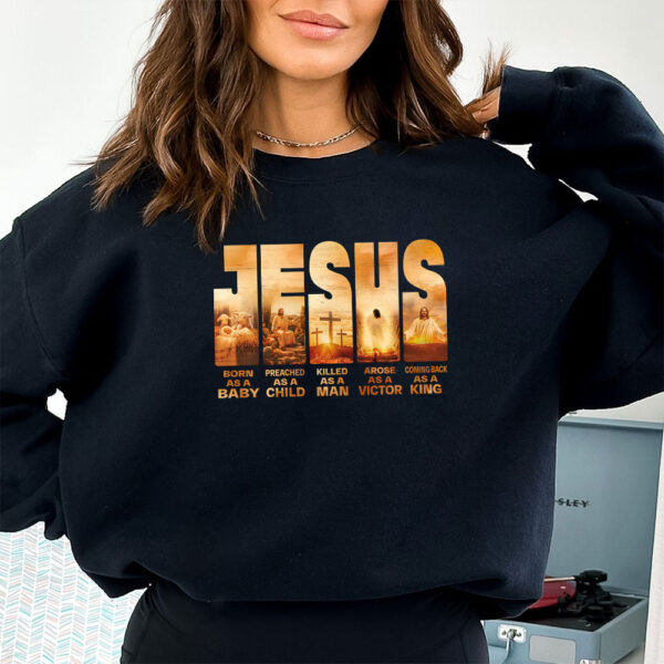 jesus image sweatshirt