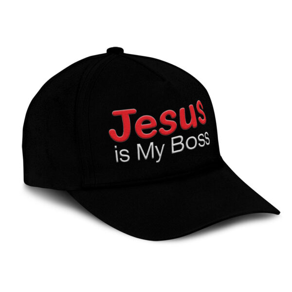 jesus is my boss cap