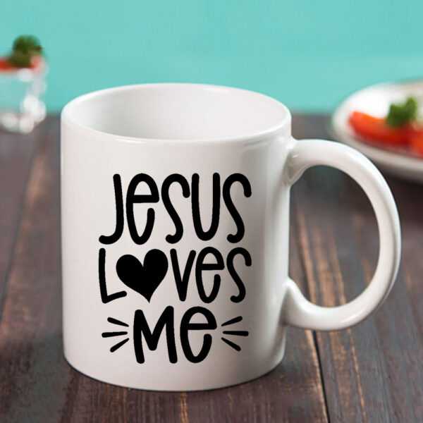 jesus loves you mug