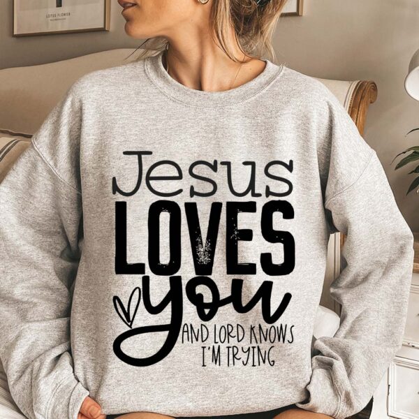 i love jesus and naps sweatshirt