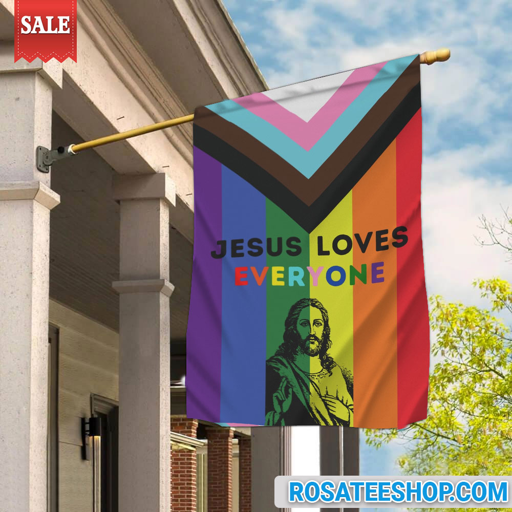 jesus rainbow flag