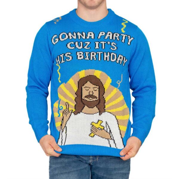 jesus ugly sweater