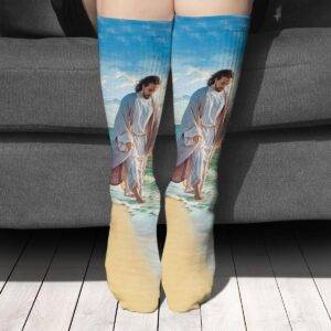 jesus walks socks