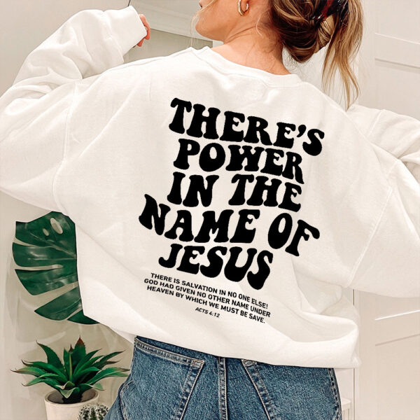 names of jesus sweatshirt