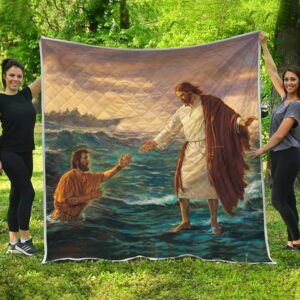 quilt pattern for jesus waking on water