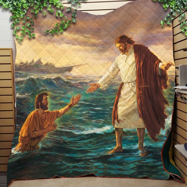 quilt pattern for jesus waking on water