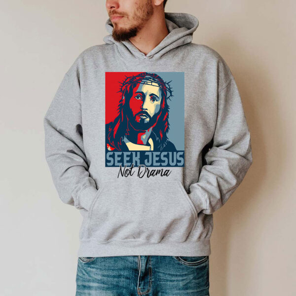 seek jesus hoodies